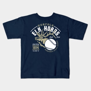 Norfolk Elk Horns Kids T-Shirt